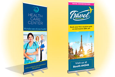 Lucid Logo Stand and Pop Up Banners